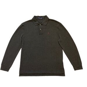 Polo Ralph Lauren Men’s Long Sleeve Classic Fit  XL Dark Gray Slate